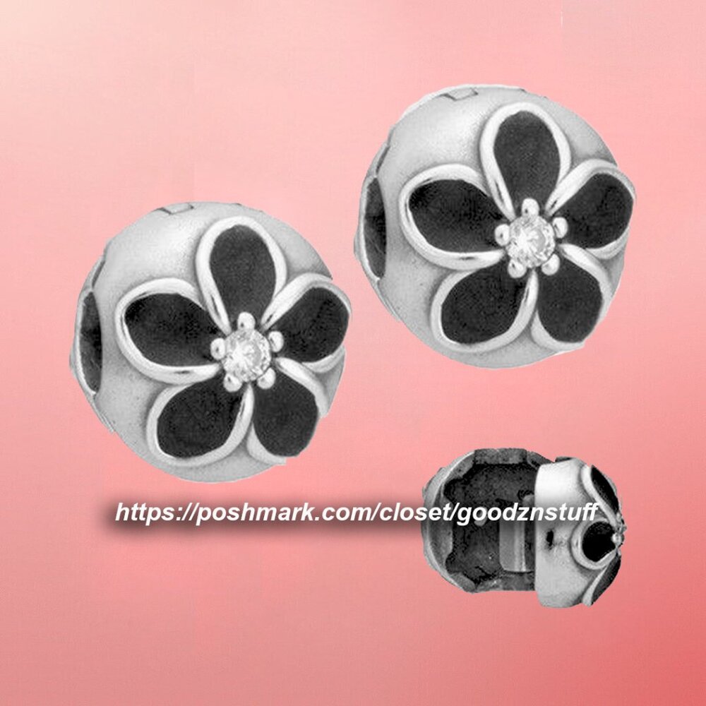 Pandora Mystic Floral Clip Charm 791408CZ